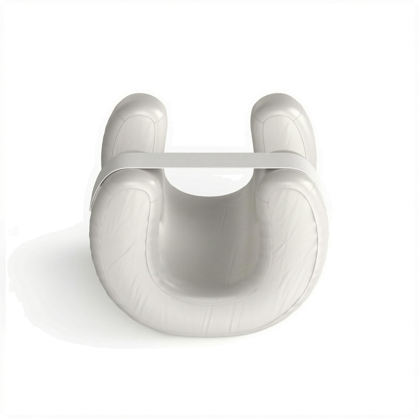 Zambuph Face Down Pillow Provides Unique Benefits Prevents Sleep, white
