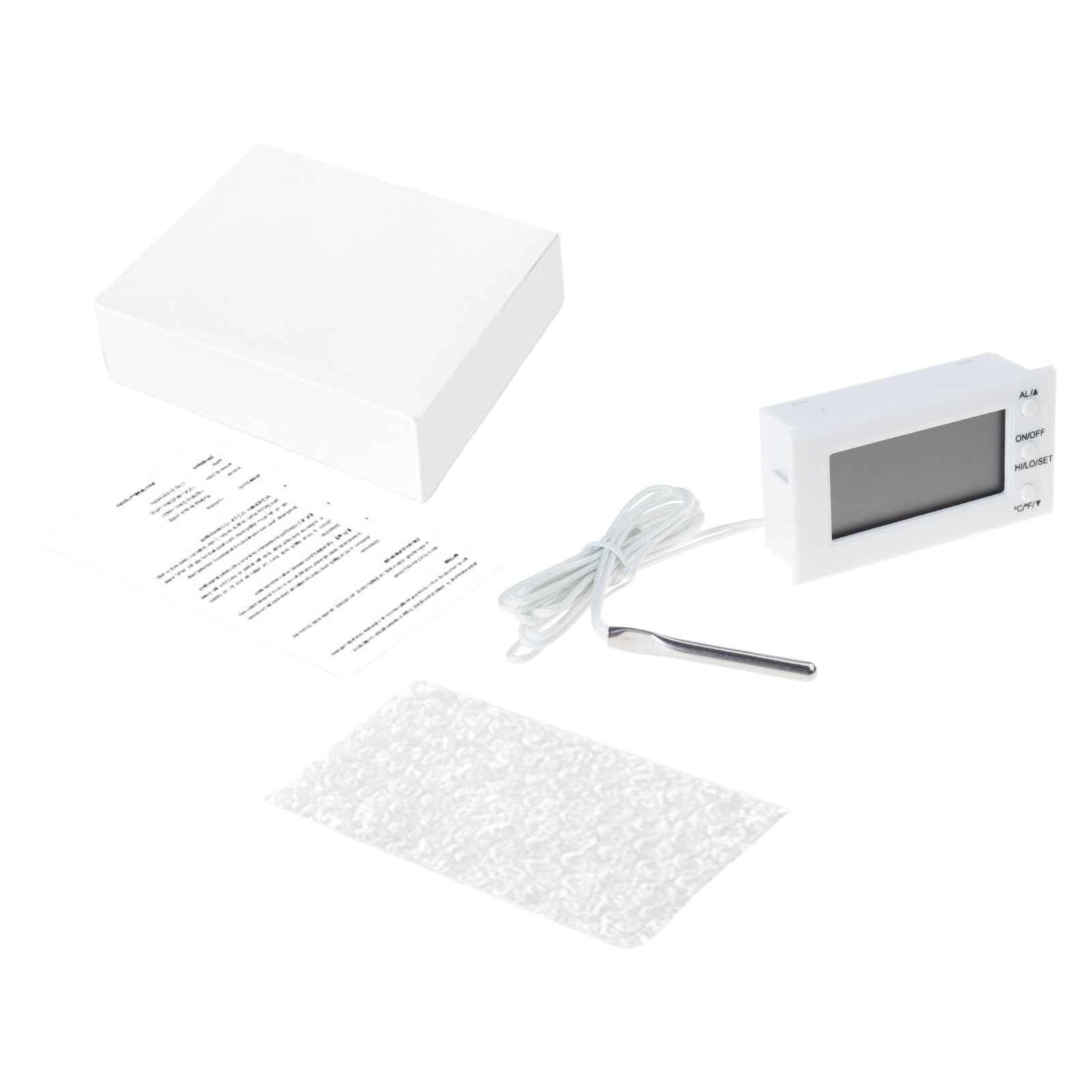 Digital Thermometers 50 to 100℃ / 50 to 300℃ Temperature Meter for Kitchen with Long Probe High Low Temperature Alarm Cooking