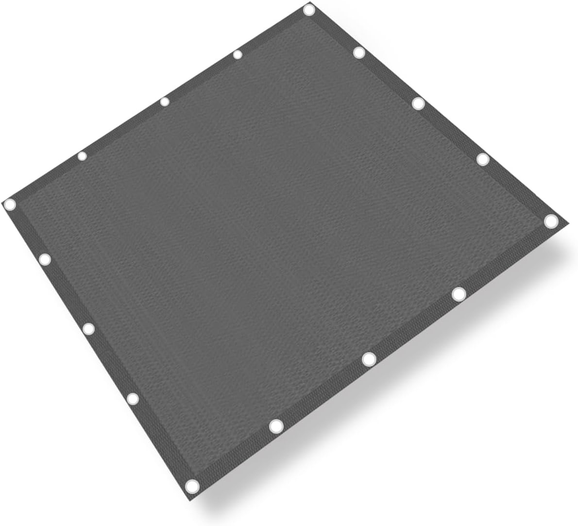 Shade Cloth, 90% Sun Shade Fabric Privacy Screen, Shade Cover for Patio Garden Pergola Shade Cover Canopy with Gromments Grey 12x12ft 12x12 FT Gray