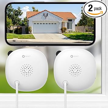 2K No Drill Window Camera-2 Pack Cameras for Home Security Indoor & Outdoor Monitoring thru Glass, Anti-Glare Color Night Vision, Human Detection, 24/7 Recording, Space-Saving, Ideal for Apartment, K1