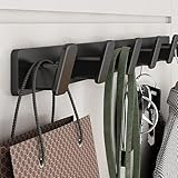 YESENT Perchero de pared, Perchero de Pared 5 Ganchos, Aluminio Percha de pared...