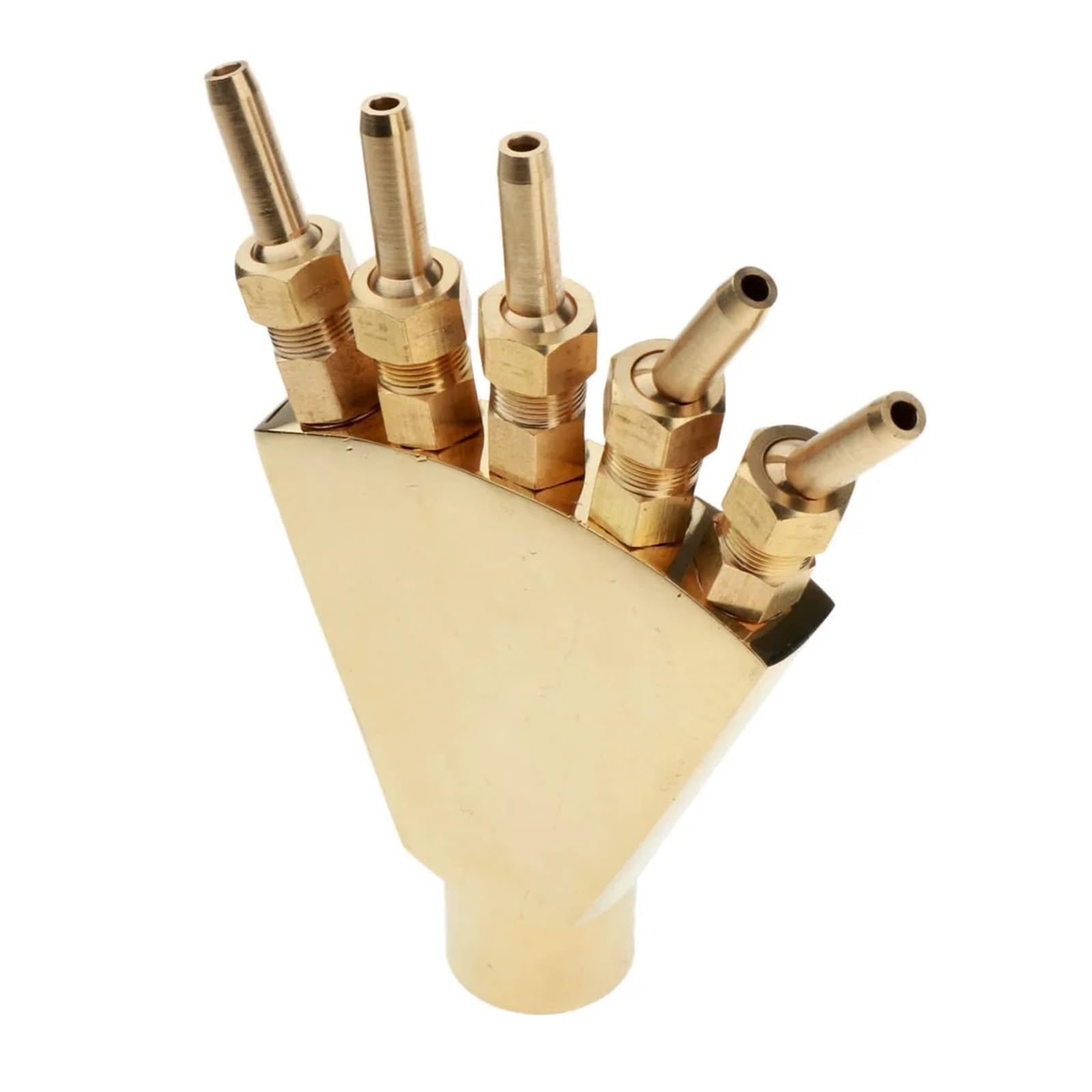 UALXPAO Fountain Nozzle Brass Peacock Tail Water Fountain Nozzle Spray Pond Sprinkler - for Garden, Amusement Park, Museum, Library for Pond Swimming Pools