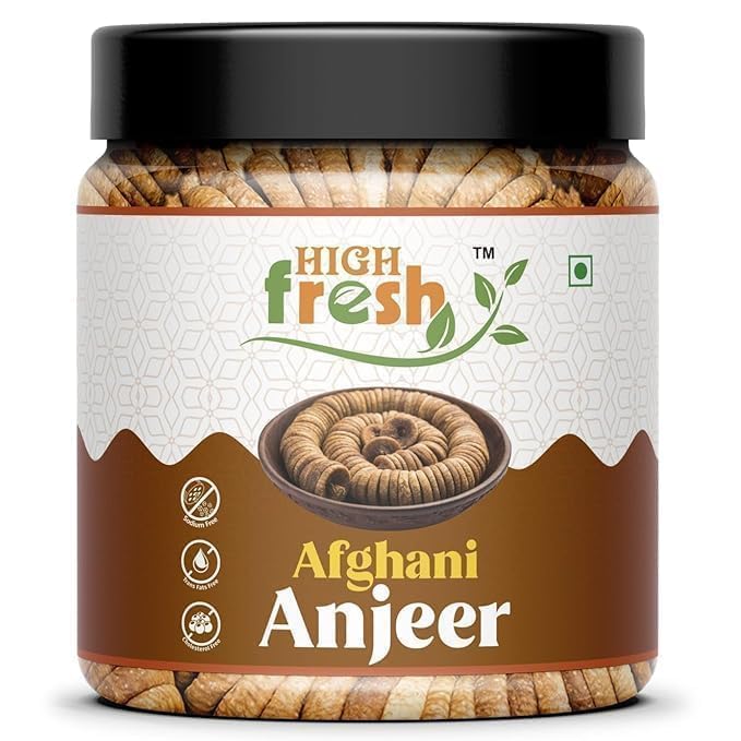 Sponsored Ad - Dried Afghani Anjeer 1kg Pack | Dried Figs | High in Minerals & Vitamins | Amazing snack