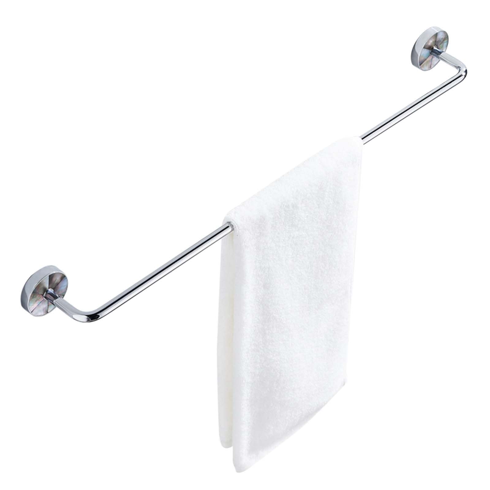 Porte-serviettes adhésif salle de bains sans perçage pour toilettes et douche