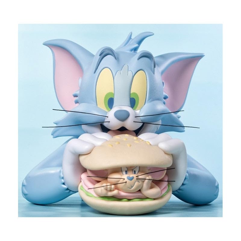 『⭐️トムとジェリー⭐️』フィギュア　ソフビ　バーガー・バストVer.  正規品 トムとジェリー』TOM&JERRY ソープスタジオ SOAP STUDIO