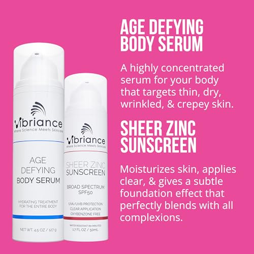image for Vibriance Premium Skincare Bundle | Super C All-in-One Serum, Face Cle