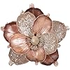 GL-Turelifes 10 inch grote glitter kerstbloemen 6 stuks