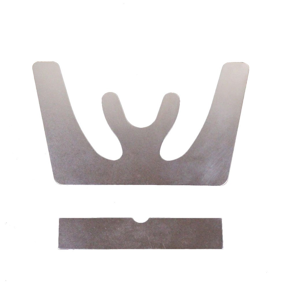 Earlywish 1 juego Dental Oclusal Maxilares Casting Jaw Fox Plano Autoclavable