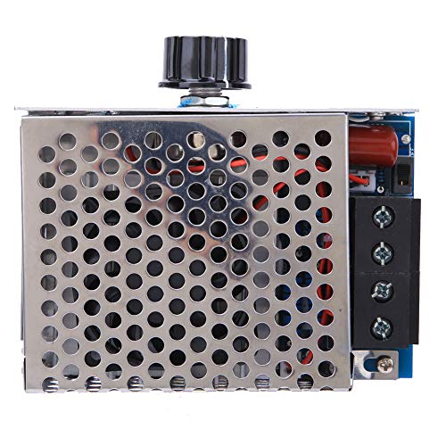 10000W Super High Power, Electronic Voltage Regulator Motor Speed Control Thermostat Dimmer with Upgraded Fan Control for Lighting and Heating Control