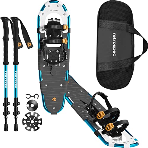 Retrospec Drifter Snowshoes Bundle
