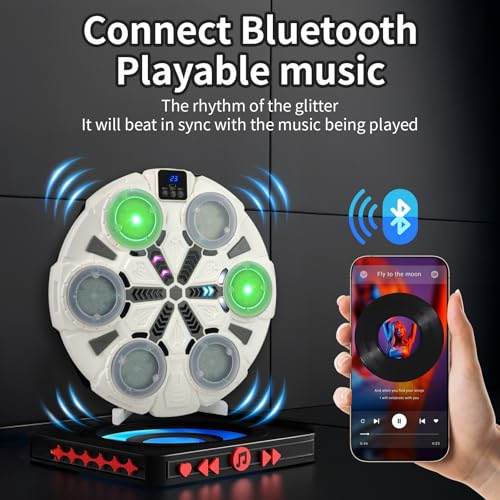 Image of ZBULAR 6-in-1 Laser Dry Fire Training System with Smart Bluetooth Music, LED Display, Multi-Angle Training, Type-C Charging, Compatible with 9mm /22lr /223 Bullets