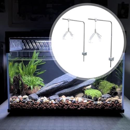 Image of 2X Aquarium Light Bracket Mount Fish Tank LED Light Rack for Fish Freshwater|Fish & Aquariums |Lighting & Bulbs