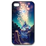 Can be as a gift DIY Case Tangled iPhone 4/4S Case Hard Case Fits Sprint, T-Mobile, AT&T and Verizon iPhone 4s Case 101491
