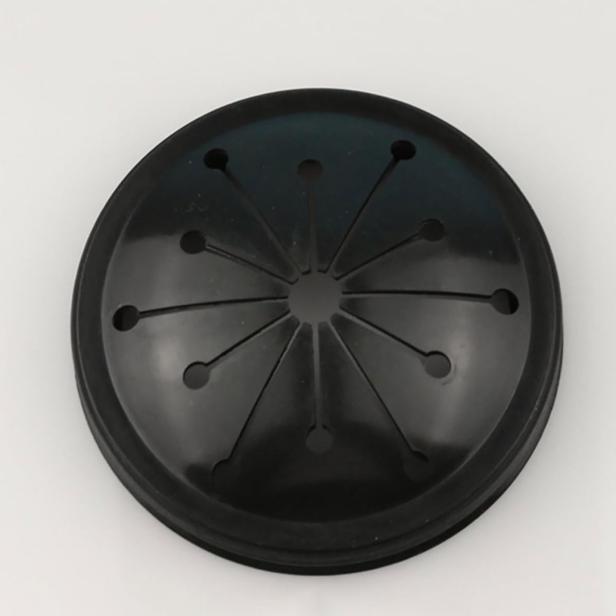 Garbage Disposal Splash Guard with Easy Installation for Kitchen Sink 2pcs Black Plastic Splash Guards and Enhanced Kitchen Cleanliness, Sturdy Replacement Parts for Sink Drain