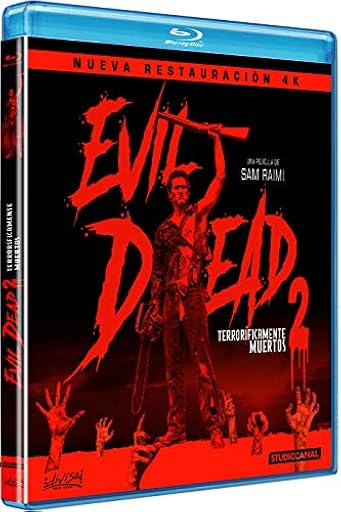 Terrorificamente Muertos (Evil Dead 2: Dead by Dawn) (1987) (Sam Raimi) (Blu-ray) | Ya disponible en tu tienda friki favorita! En mundofriki.es! Terrorificamente Muertos (Evil Dead 2: Dead by Dawn) (1987) (Sam Raimi) (Blu-ray) | Ya disponible en tu tienda friki favorita! En mundofriki.es!