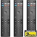 3 Pack Remote Replacement for All VIZIO Smart TV Remote, Compatible for VIZIO Remote Control Replacement