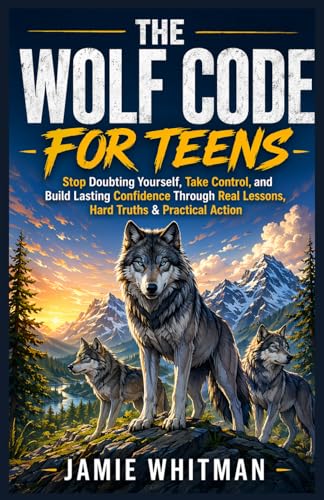 THE WOLF CODE FOR TEENS: Stop Doubting Yourself, Take Control, and Build Lasting Confidence Through Real Lessons, Hard Truths & 