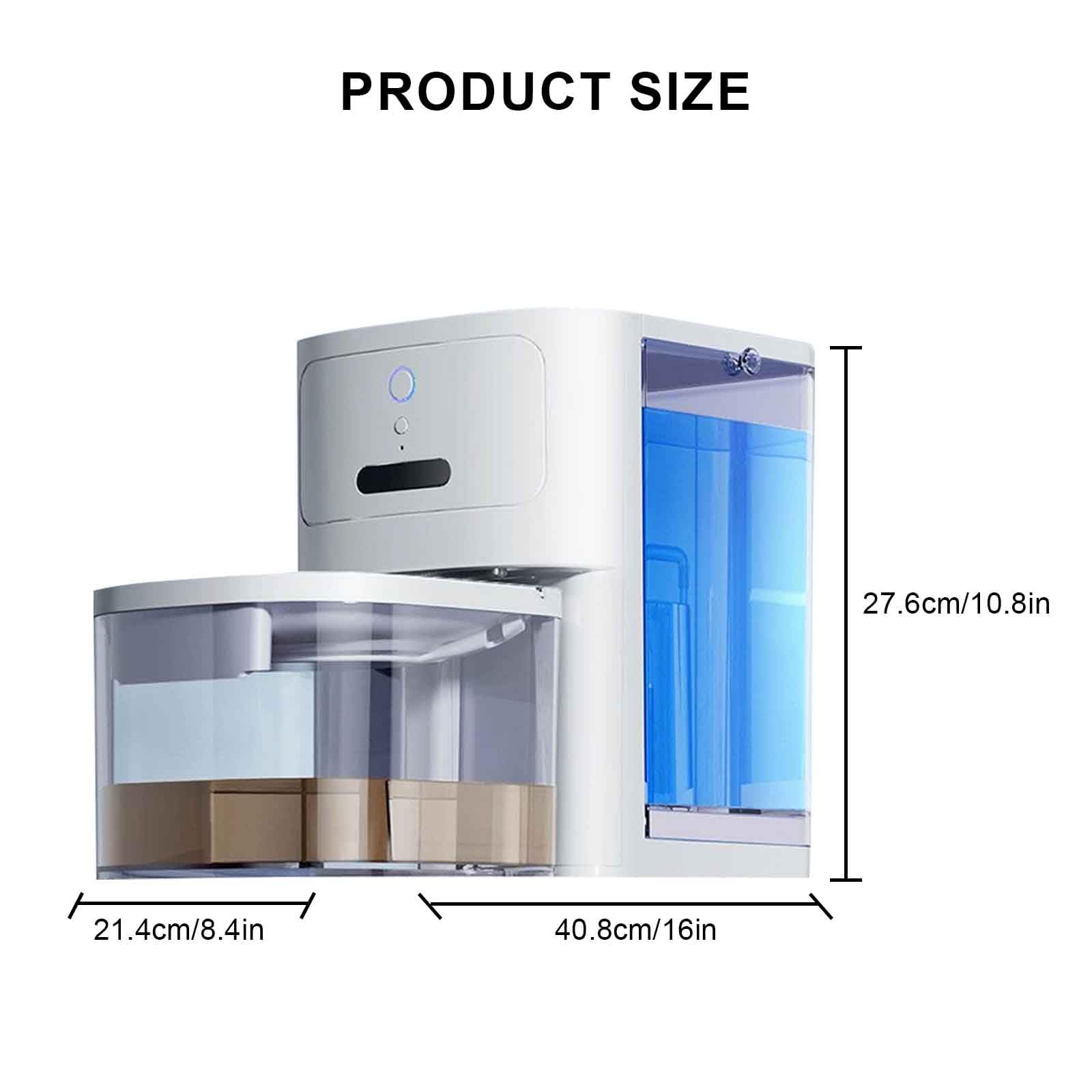 Fuente para Gatos Sin Cable, Dispensador Agua Perros, Bebedero Gatos Automatico, Fuente De Agua para Gatos Silencioso con Bandeja De Acero Inoxidable, 4 Filtros
