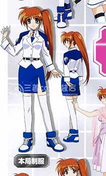 Amazon.co.jp: 魔法少女リリカルなのは 高町なのはコスプレ衣装Cosplay