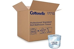 Kimberly Clark Safety 17713 Kleenex Cottonelle Bathroom Tissue (Pack of 60)