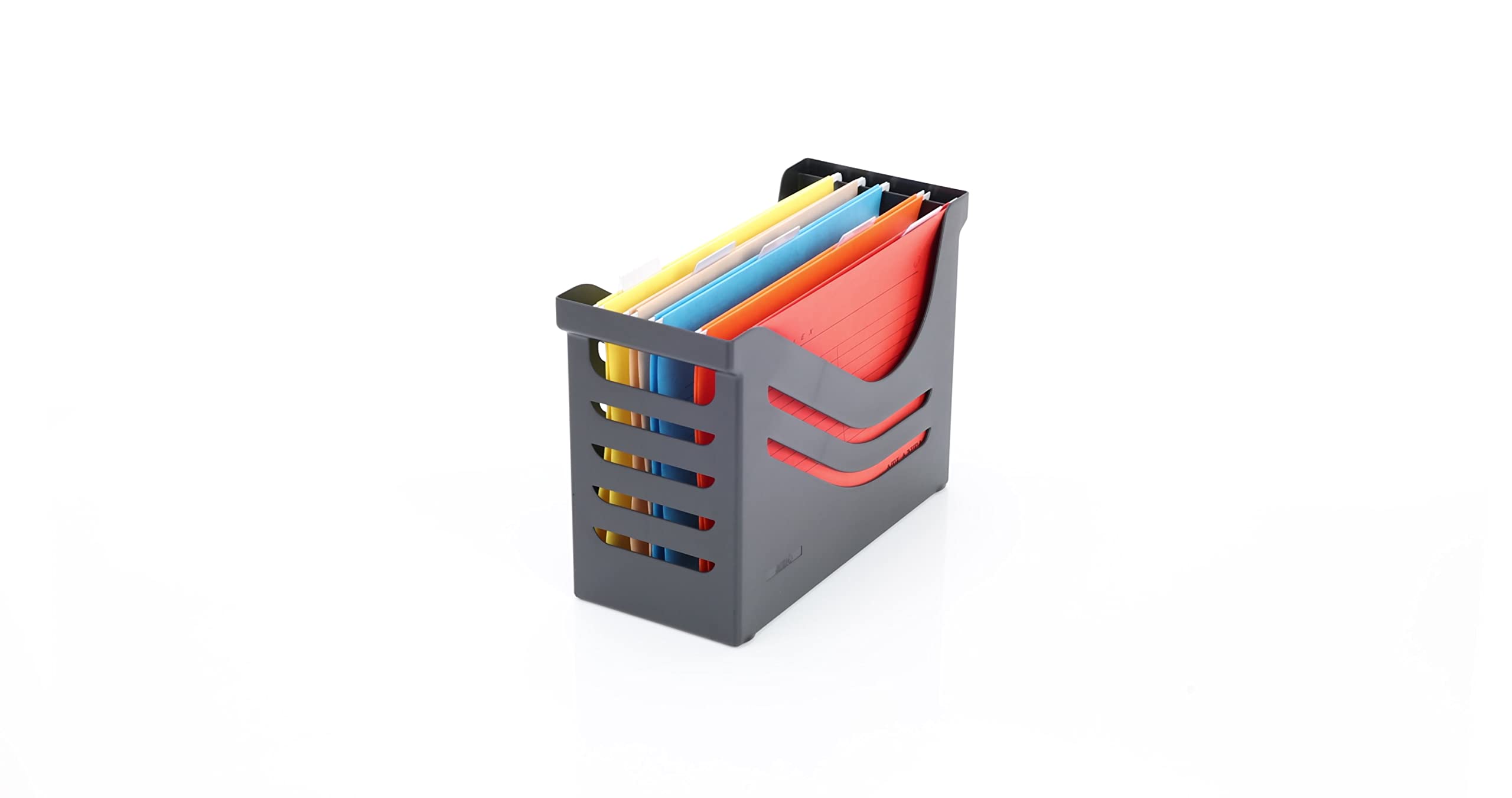 Jalema Atlanta Res - Caja reciclada para archivos (incluye 5 archivos ), color negro, A658026998
