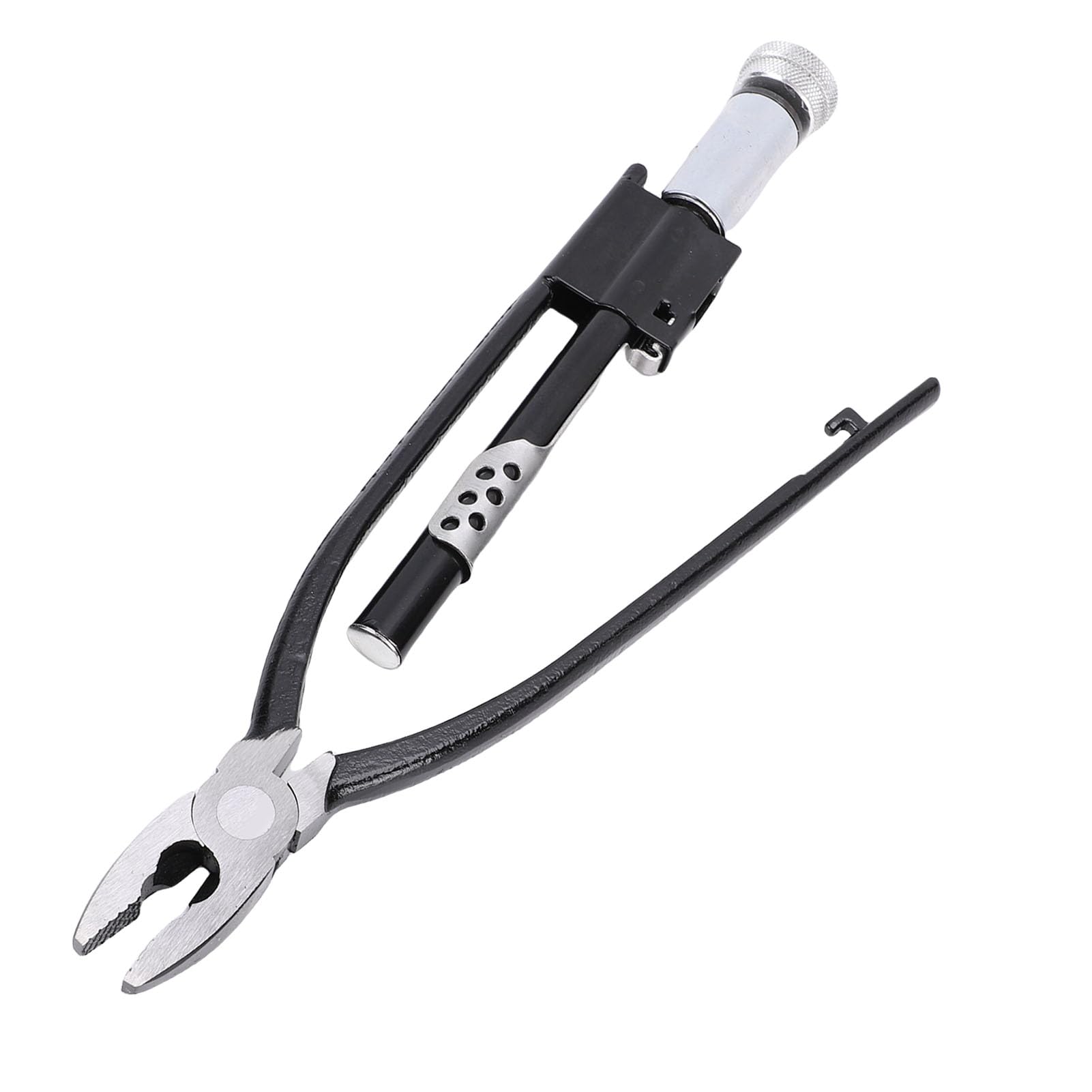 Pinza per Cavi di Sicurezza da 11 Pollici, Strumento di Torsione Reversibile in Acciaio Al Cromo Vanadio, Pinza Dal Design Autobloccante, Ideale per la Manutenzione di Aeromobili, Automobili
