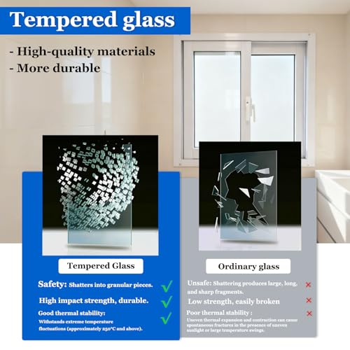 Ventana corrediza 100x30 cm champán con marco de repuesto push-pull 8