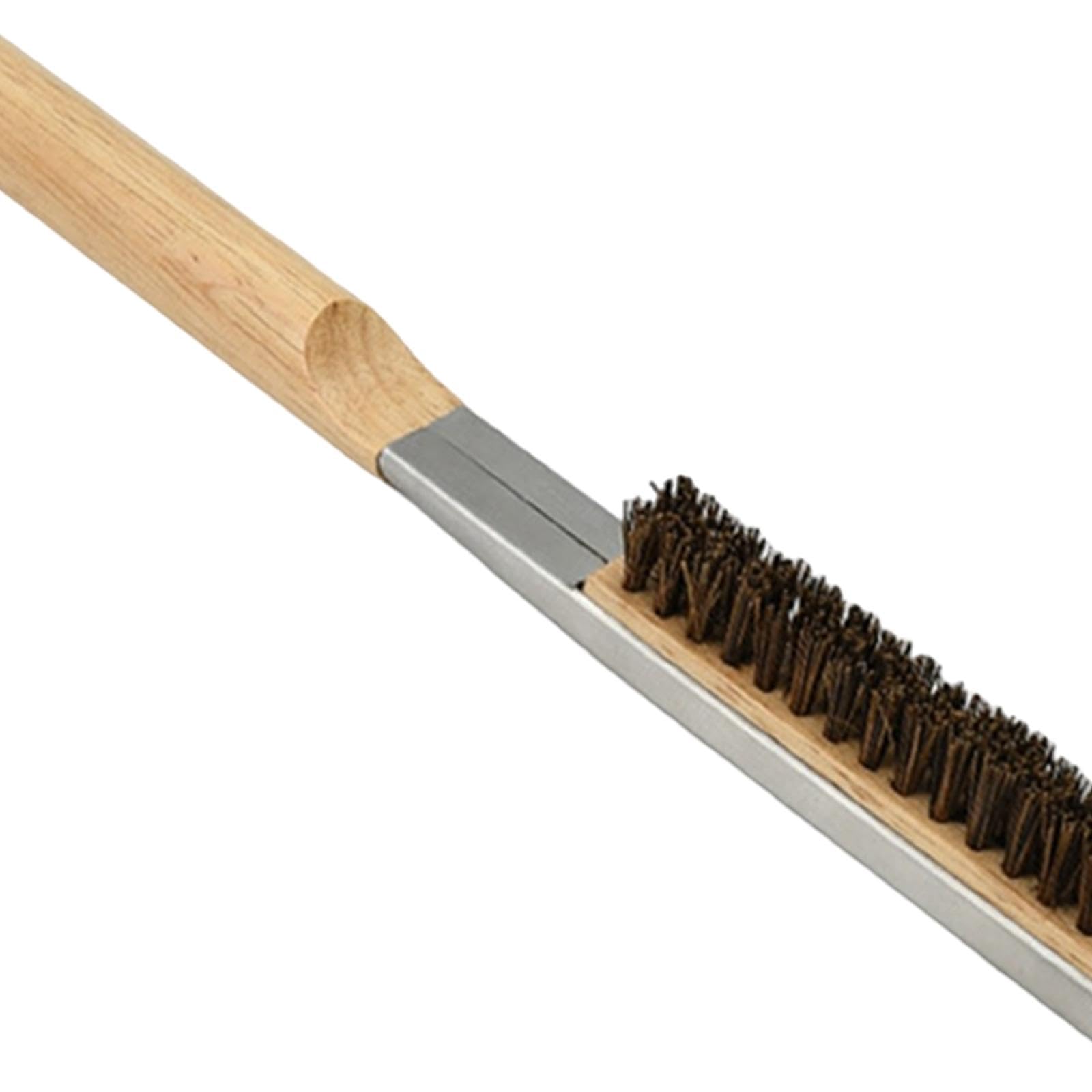 MERISHOPP Pizza Oven Brush Detachable Pizza Stone Brush for Campings Barbecue Outdoors D - Image 2 thumbnail