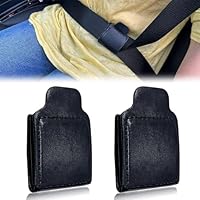 HABNI 2 Pcs Auto Sicherheitsgurt Clip 2025 Neu Auto Sicherheitsgurt Versteller Universal Sicherheitsgurt Einsteller Autogurt Halsschutz Sicherheitsgurt Clips Für Alle Fahrzeugtypen Geeigne