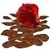 SunGrow 50 Pcs Mini Catappa Indian Almond Leaves for Betta Fish Aquarium, Shrimp, Frogs, Improves Habitat, Gives Tea Color, Helps in Lowering Aquarium Water pH, Improves Immunity