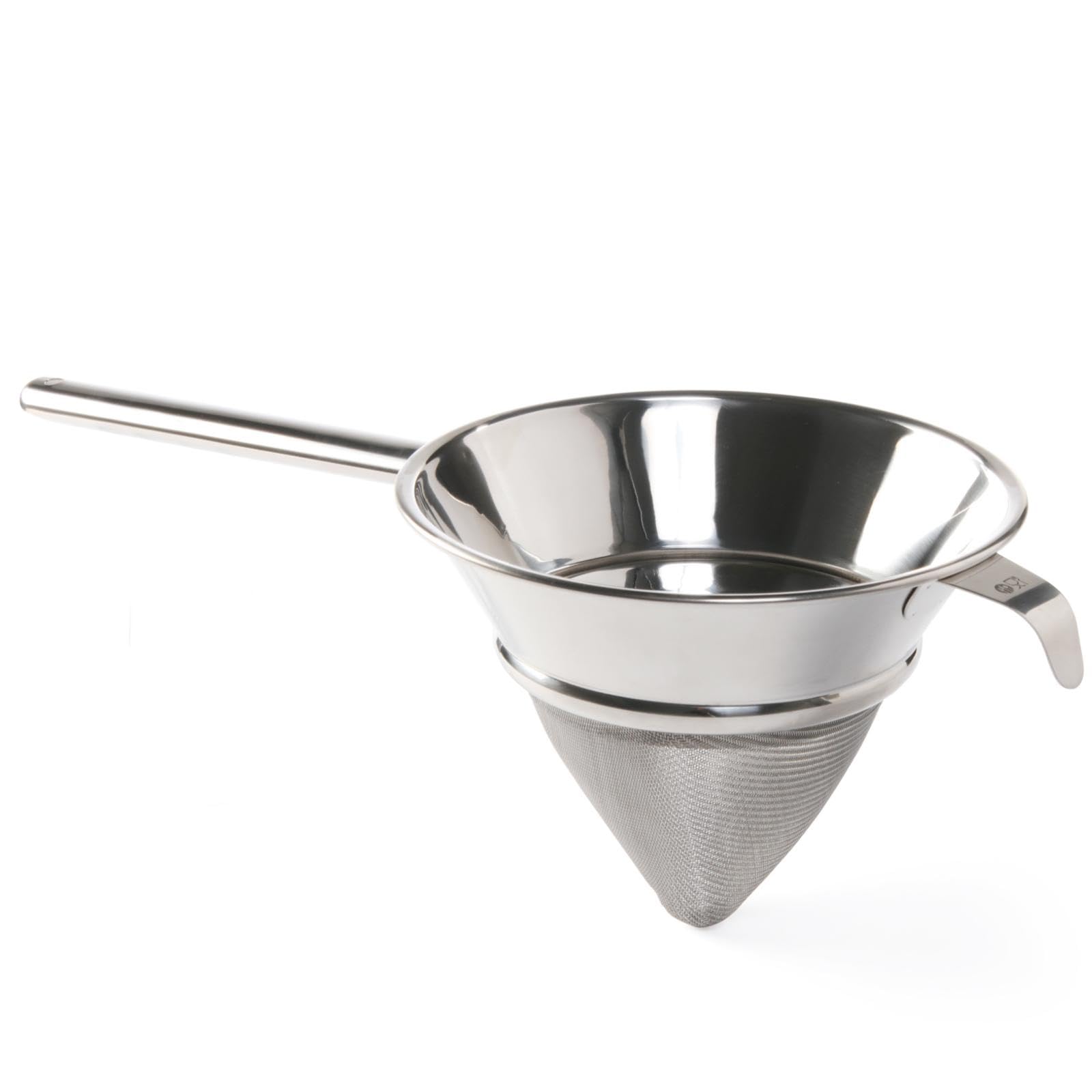 HENDI Passoire conique à maille fine, acier inoxydable, ⌀205x170mm
