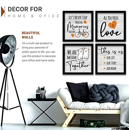 Image of kotart - Frames for Wall Decor - Motivational Quotes (Art 8, 13x13 inch)