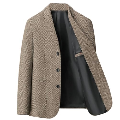 Blazer ajusté en laine homme style coréen pour l'automne