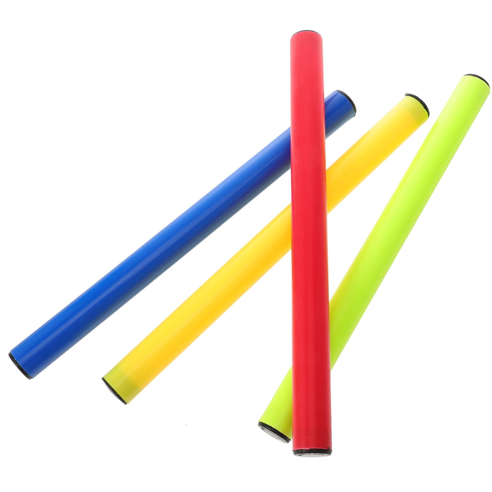 Testimone in Plastico Leggero 4 Bordo Arrotondato Superficie Liscia per Staffette