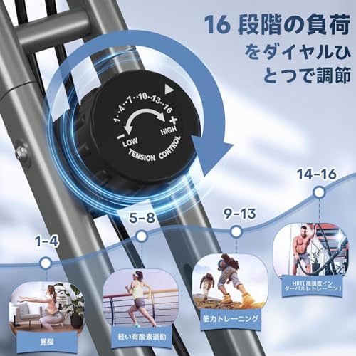 CHAOKE フィットネスバイク エアロバイク トレーニングバイク の商品画像 3