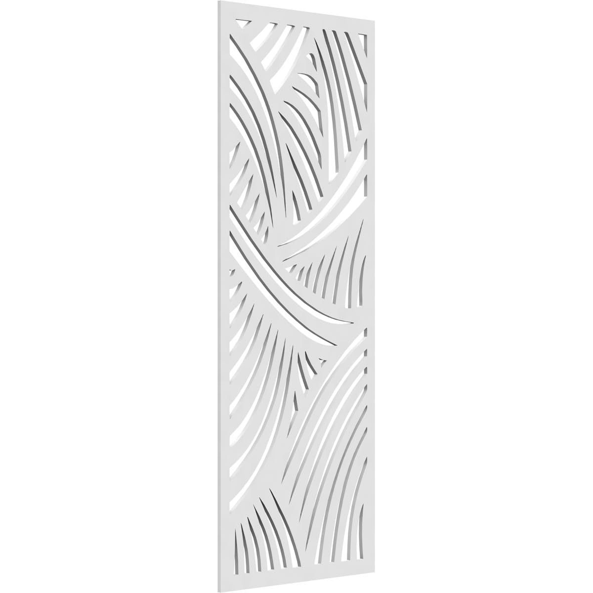 19 3/8"W x 49 3/8"H x 3/8"T Chester Decorative Fretwork Wall Panels in Architectural Grade PVC