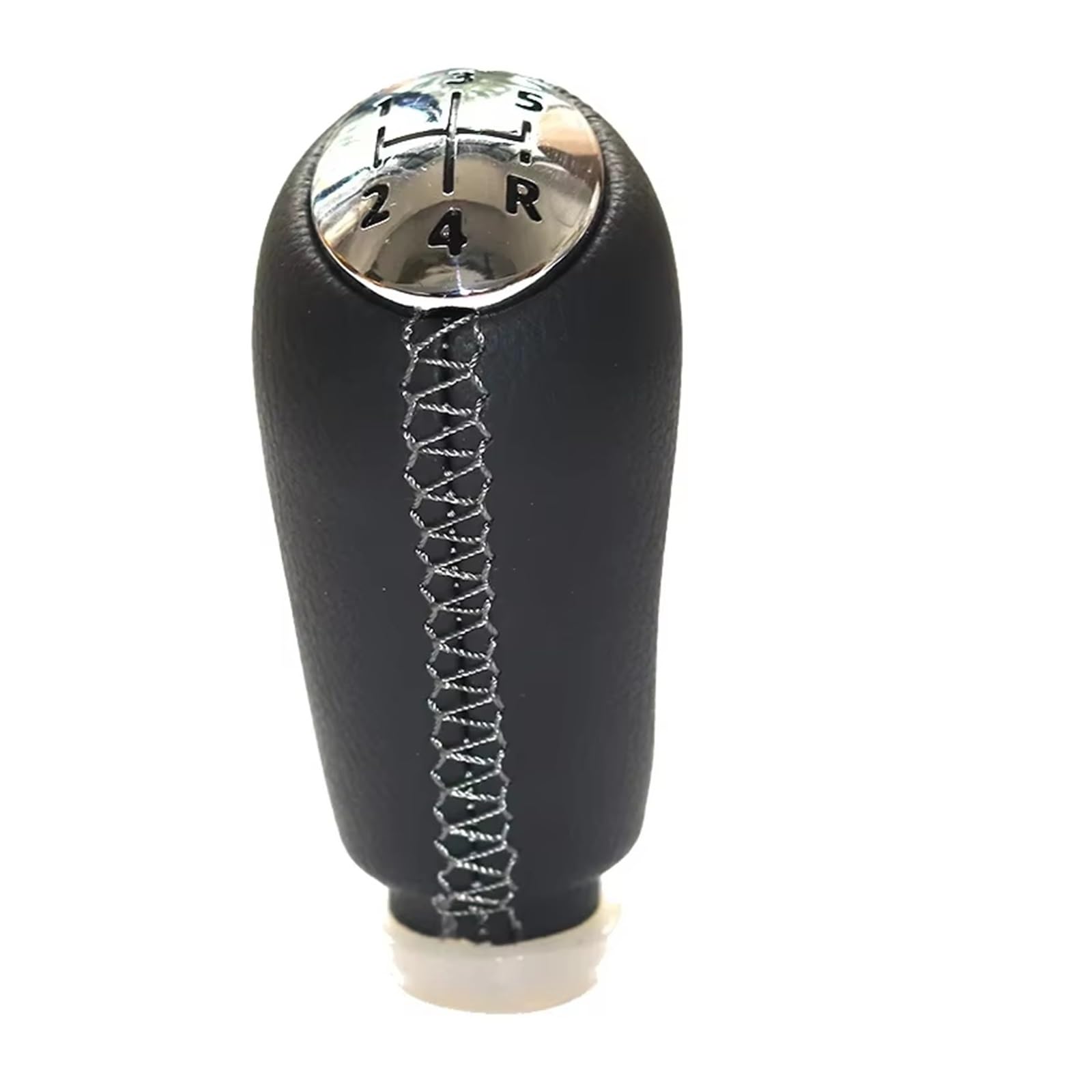 Ppxbfd Black Shift Gear Lever Knob For Clio 2 3 4 Ii Iii Iv 2001-2016 Manual Selector Handle 5 Speed Gear Shift Knob Lever Change Gearbox Stick Shifter Car Shift Gear Knob Handle(Black)
