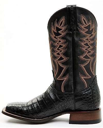 Cody James Men's Exotic Caiman Belly Western Boot Broad Square Toe - Bbme-2073