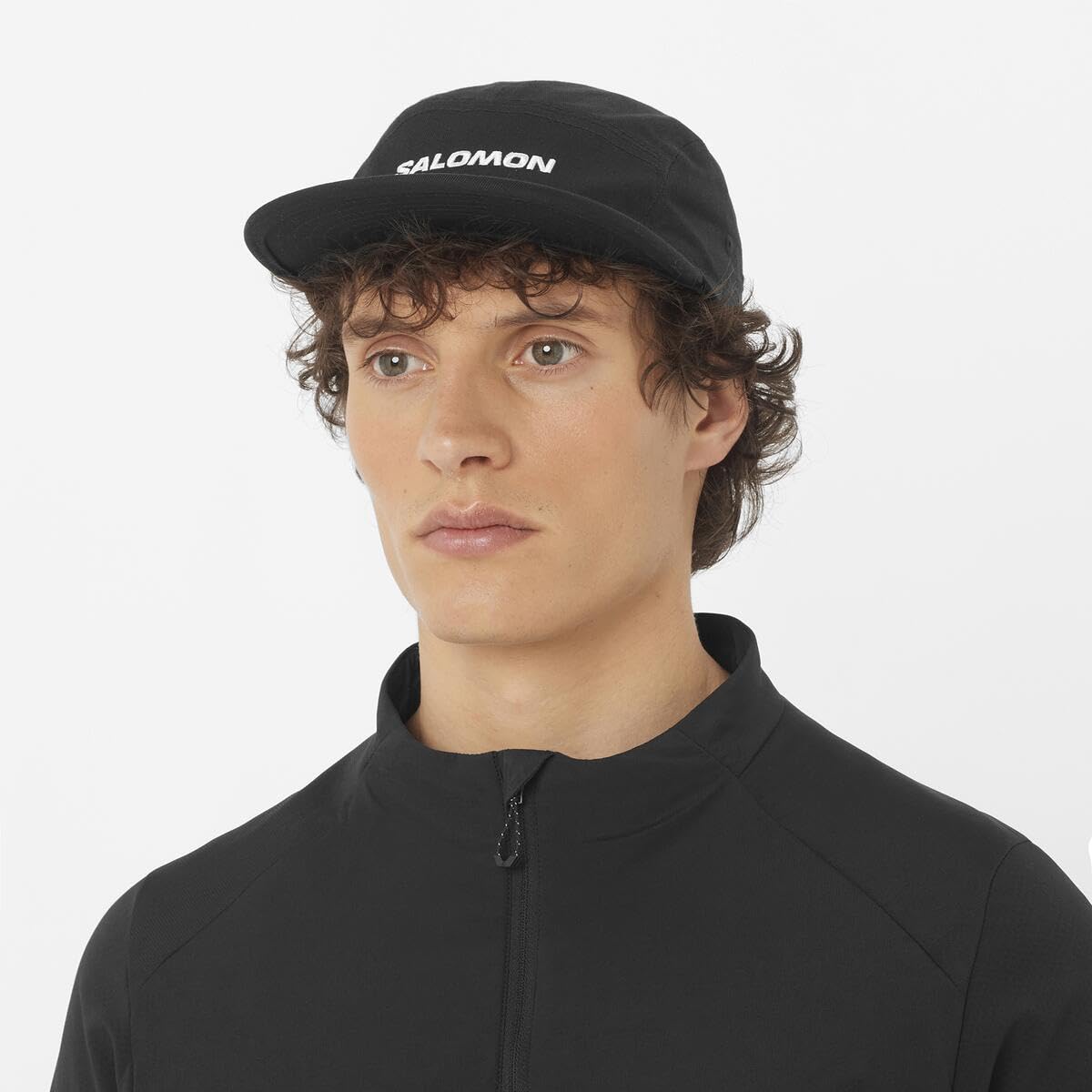 Cappellino Salomon Logo a 5 Pannelli, Versatile da Indossare Tutti i Giorni, Comfort in Morbido Cotone Traspirante, vestibilità Regolabile