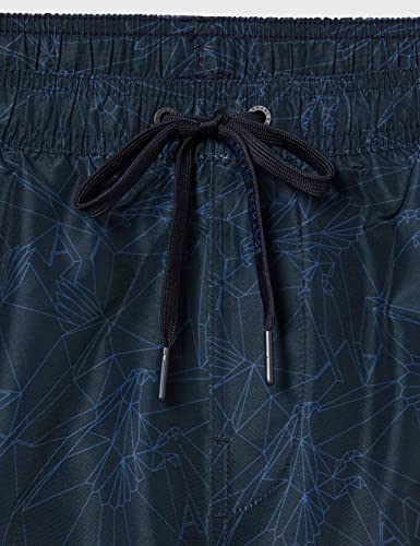 Armani Exchange Men's Eagle Print Swimsuit2