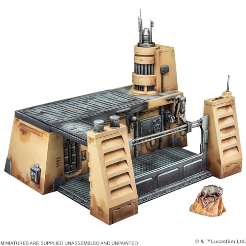 Terrain Star Wars Shatterpoint Baie de Maintenance Asmodee