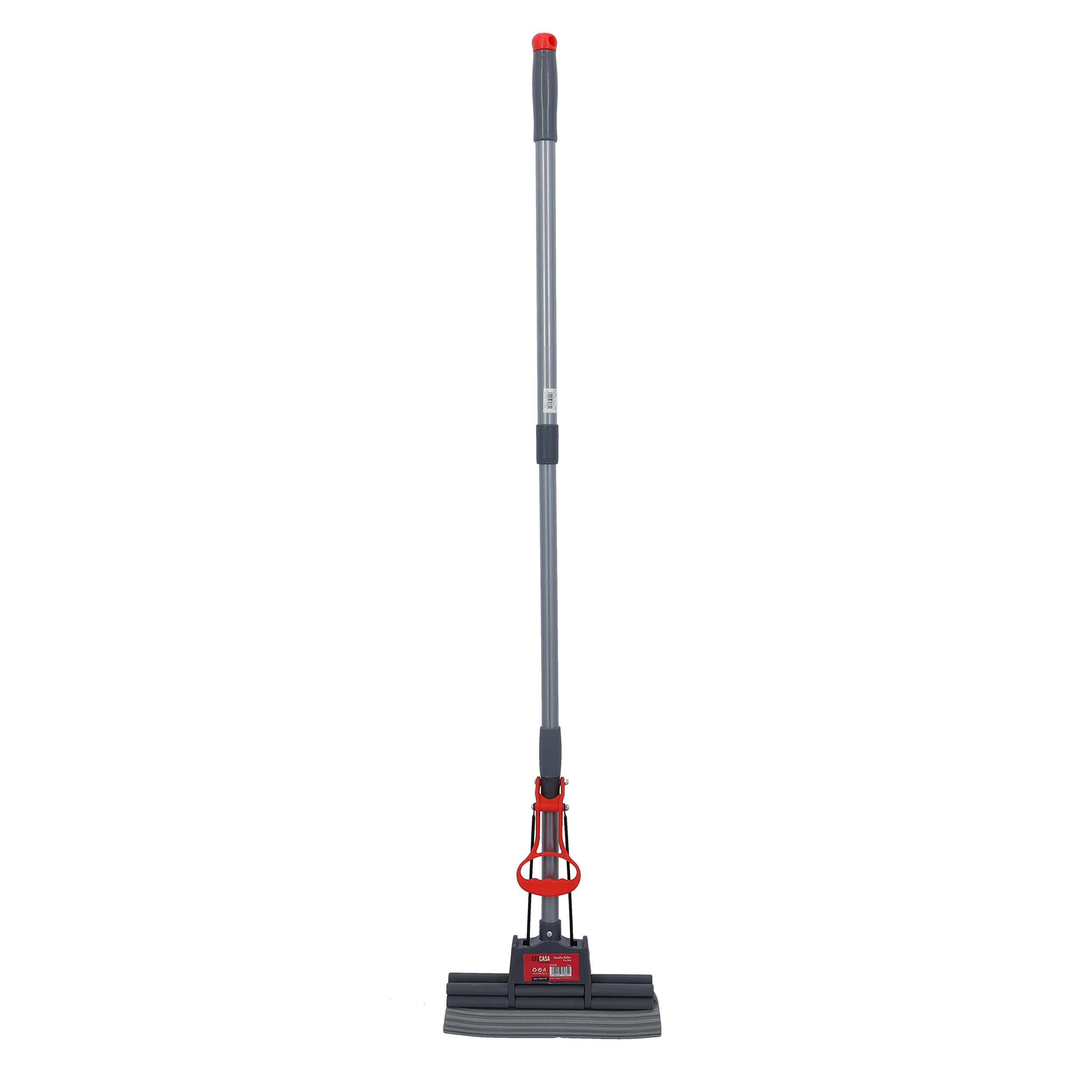 Delcasa Double Roller PVA Mop Adjustable Iron Handle DC2360