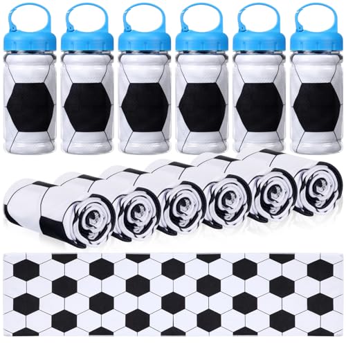 Hahafelt 12 Pack Soccer Cooling Towels, Soccer Ice Towels for Neck, 40'x12' Breathable Chilly Towel...