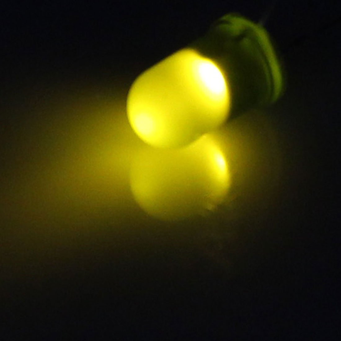 100 Uds. Diodos de 5mm, Parte Superior Redonda, diodo emisor de Color Verde difuso, diodos Schottky, Bombillas LED