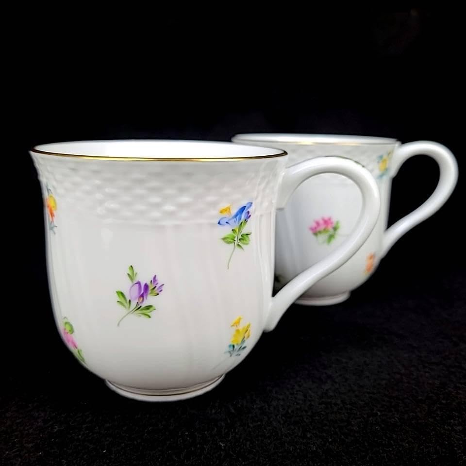 Amazon.co.jp: ヘレンド ミルフルール 小花散らし マグカップ ペア 2客 