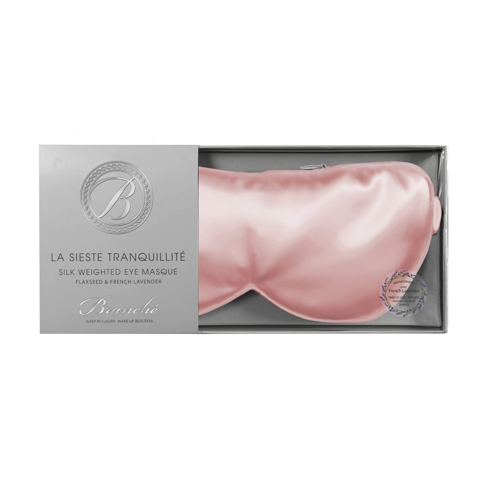 Branche Beauty Silk Eye Mask La Sieste Tranquillit - Stylish 100 6A Silk 22 Momme Sleep Mask Eye