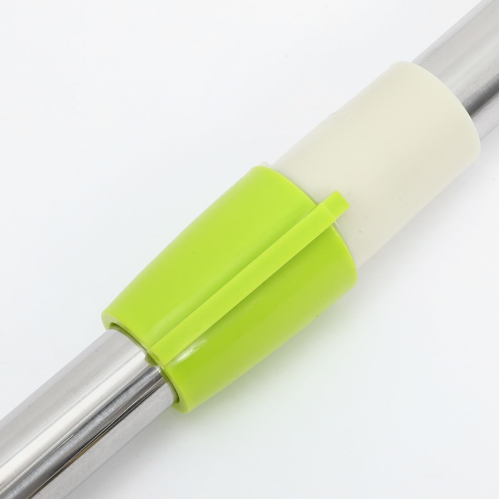 Bastone Rotomop Ricambio in Acciaio Inossidabile Asta Rotante Telescopica e Costruzione Liscia la Pulizia Domestica