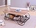 Homely - Mesa de Centro de Estilo Vintage Rules con revistero 120x59...