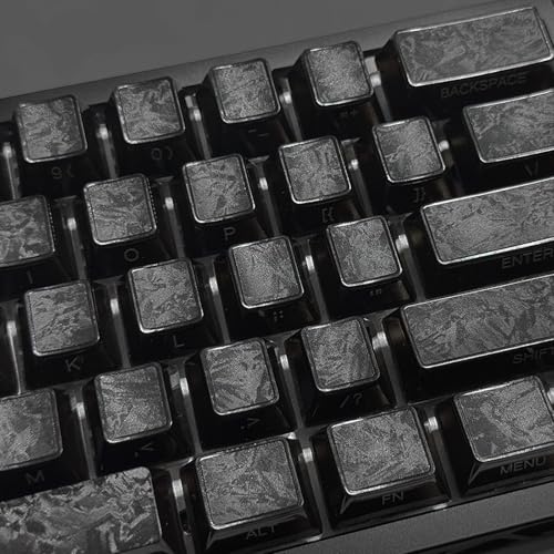 Capuchons de Touches rétroéclairés imprimés sur le côté avec texture carbone durable - 7