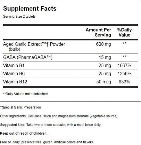 Miniatura 2 de Kyolic ajo Fórmula 101Fórmula de energía con Brewers Yeast (100tabletas)